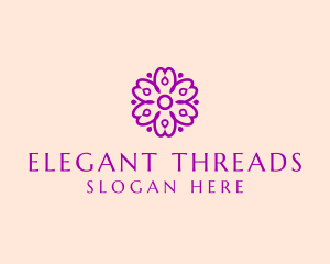 Flower Petal Garden logo design