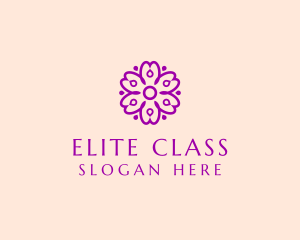 Flower Petal Garden logo design