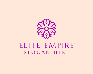 Flower Petal Garden logo design