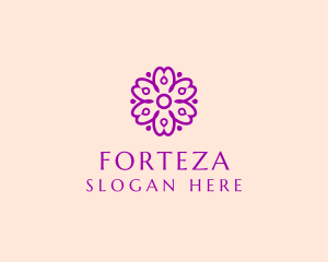 Flower Petal Garden logo design