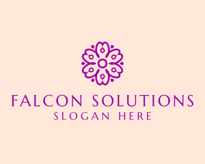 Flower Petal Garden logo design