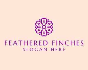 Flower Petal Garden logo design