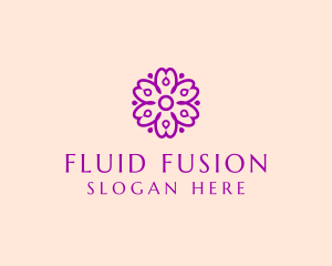 Flower Petal Garden logo design