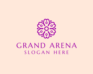 Flower Petal Garden logo design