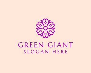 Flower Petal Garden logo design