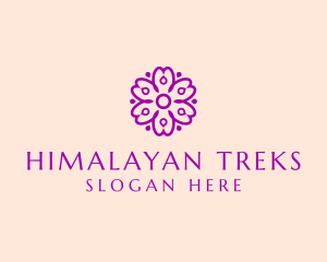 Flower Petal Garden logo design