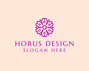 Flower Petal Garden logo design