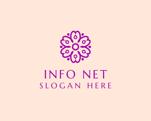 Flower Petal Garden logo design