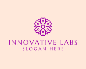 Flower Petal Garden logo design