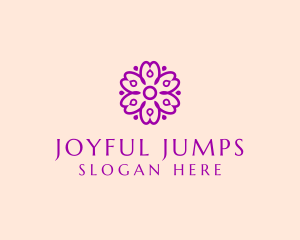 Flower Petal Garden logo design