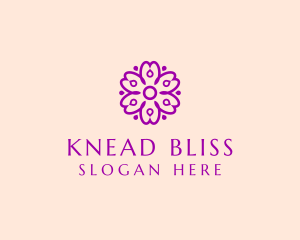 Flower Petal Garden logo design