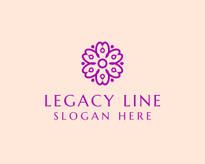 Flower Petal Garden logo design