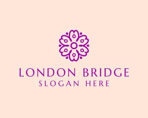 Flower Petal Garden logo design