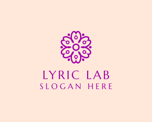 Flower Petal Garden logo design