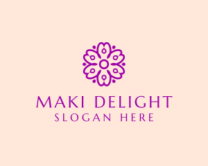 Flower Petal Garden logo design