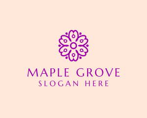 Flower Petal Garden logo design