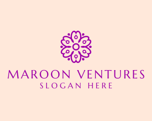 Flower Petal Garden logo design