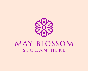 Flower Petal Garden logo design