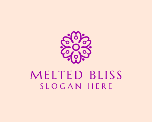 Flower Petal Garden logo design