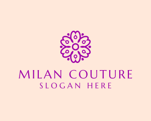 Flower Petal Garden logo design