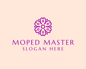 Flower Petal Garden logo design