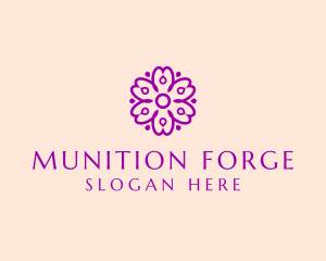 Flower Petal Garden logo design