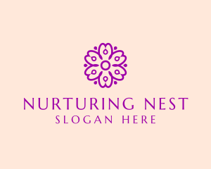 Flower Petal Garden logo design