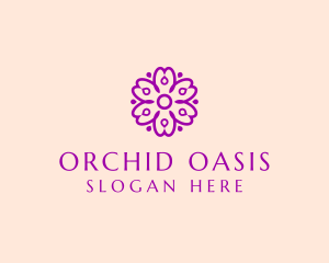 Flower Petal Garden logo design