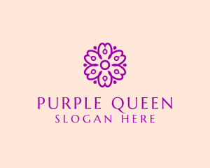 Flower Petal Garden logo design