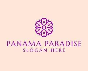 Flower Petal Garden logo design