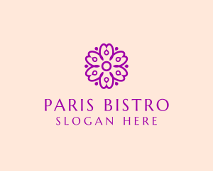 Flower Petal Garden logo design