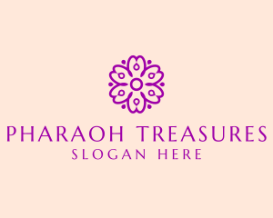 Flower Petal Garden logo design