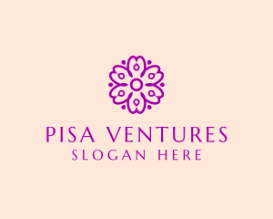 Flower Petal Garden logo design