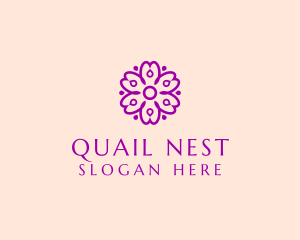 Flower Petal Garden logo design