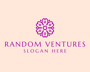 Flower Petal Garden logo design