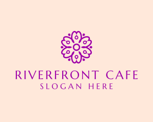 Flower Petal Garden logo design