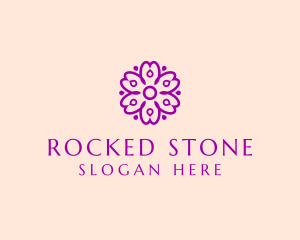 Flower Petal Garden logo design