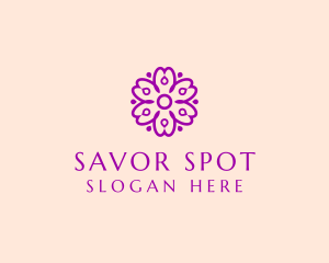 Flower Petal Garden logo design