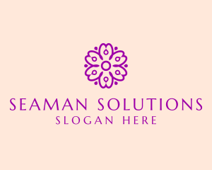 Flower Petal Garden logo design