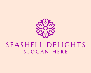 Flower Petal Garden logo design