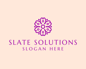 Flower Petal Garden logo design