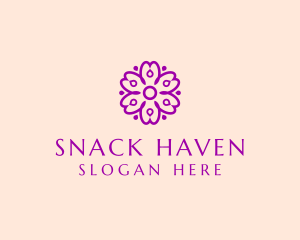 Flower Petal Garden logo design