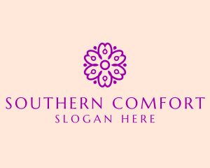 Flower Petal Garden logo design