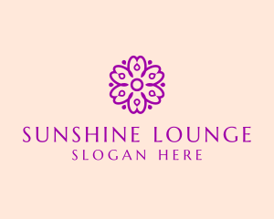 Flower Petal Garden logo design