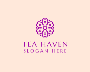 Flower Petal Garden logo design