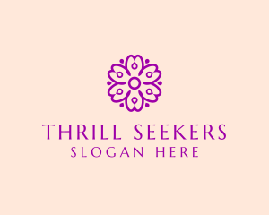 Flower Petal Garden logo design