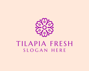 Flower Petal Garden logo design