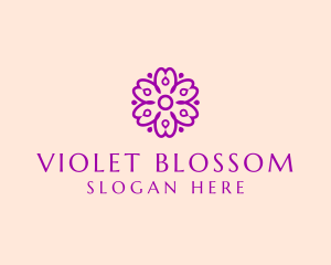 Flower Petal Garden logo design