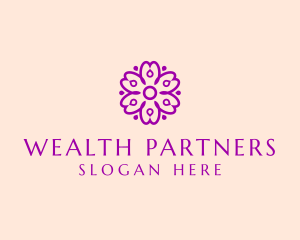 Flower Petal Garden logo design