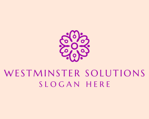 Flower Petal Garden logo design